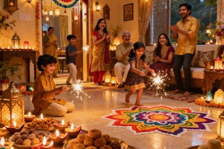 🪔 How Do You Celebrate Diwali? | Excellent English Speaking & Stage Performance
